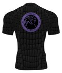 Rashguard Purlple Snake - Flexibele pasvorm in actie