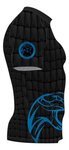 Rashguard Blue Snake &ndash; Strak Sportshirt voor Vechtsport & Fitness