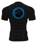 Rashguard Blue Snake &ndash; Strak Sportshirt voor Vechtsport & Fitness