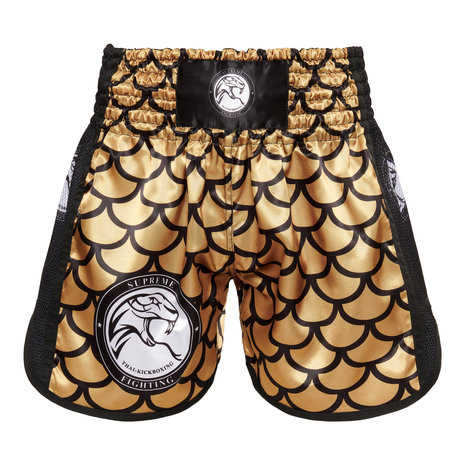 Muay thai shorts Supreme gold