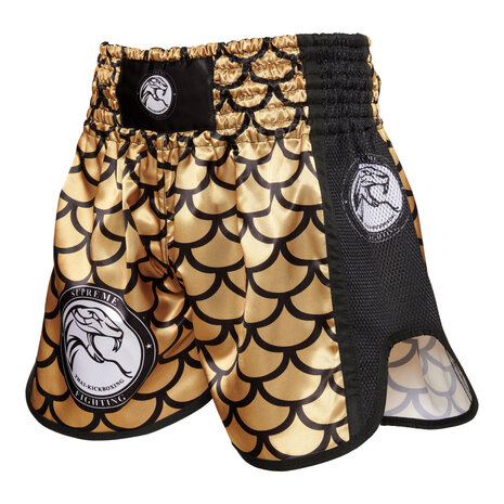 Muay thai shorts Supreme gold