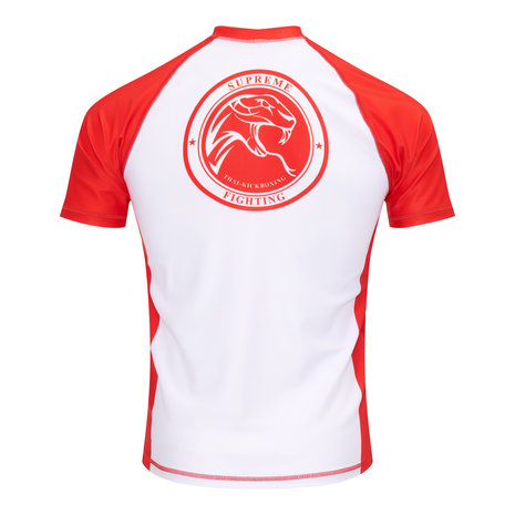 Rashguard Red/White